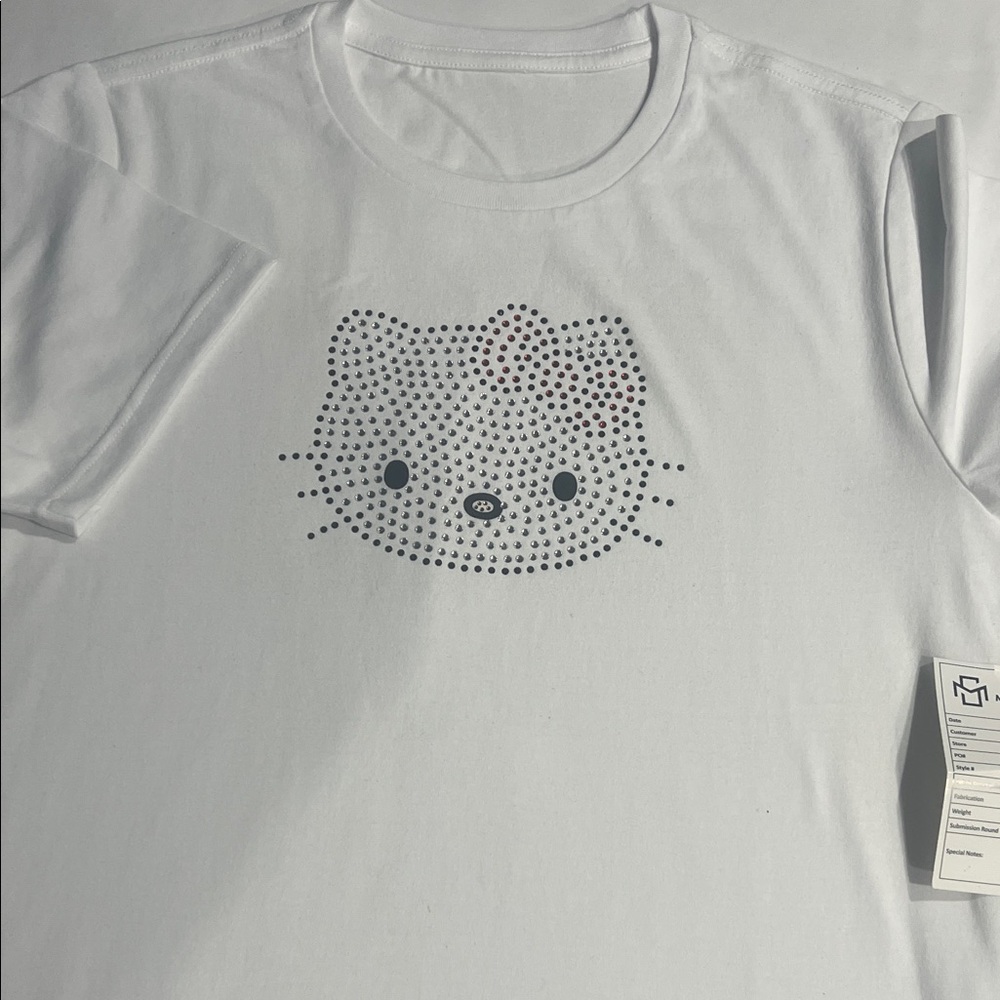 White Graphic Short Sleeve Tee